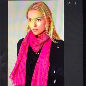 MARC BY MARC JACOBS logo scarf
